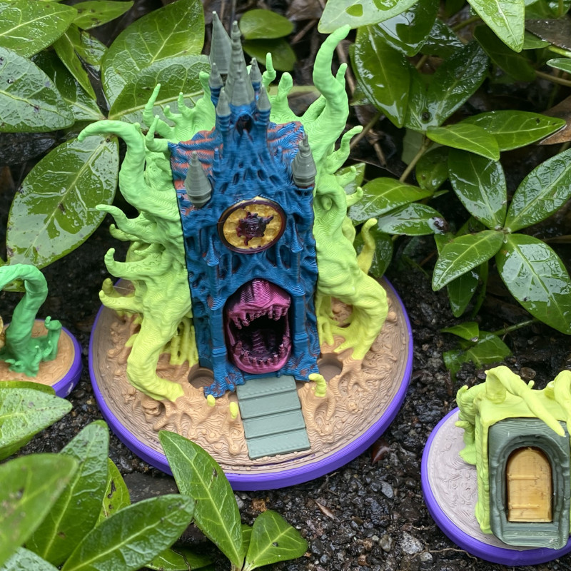 Ravenwood Katedrali: Yaşayan Mimari 3D Baskı Maketi