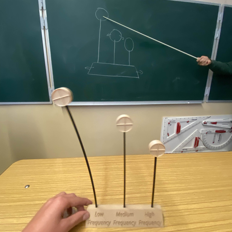 Rezonans Gösterici - 3D Baskı Fizik Eğitim Seti