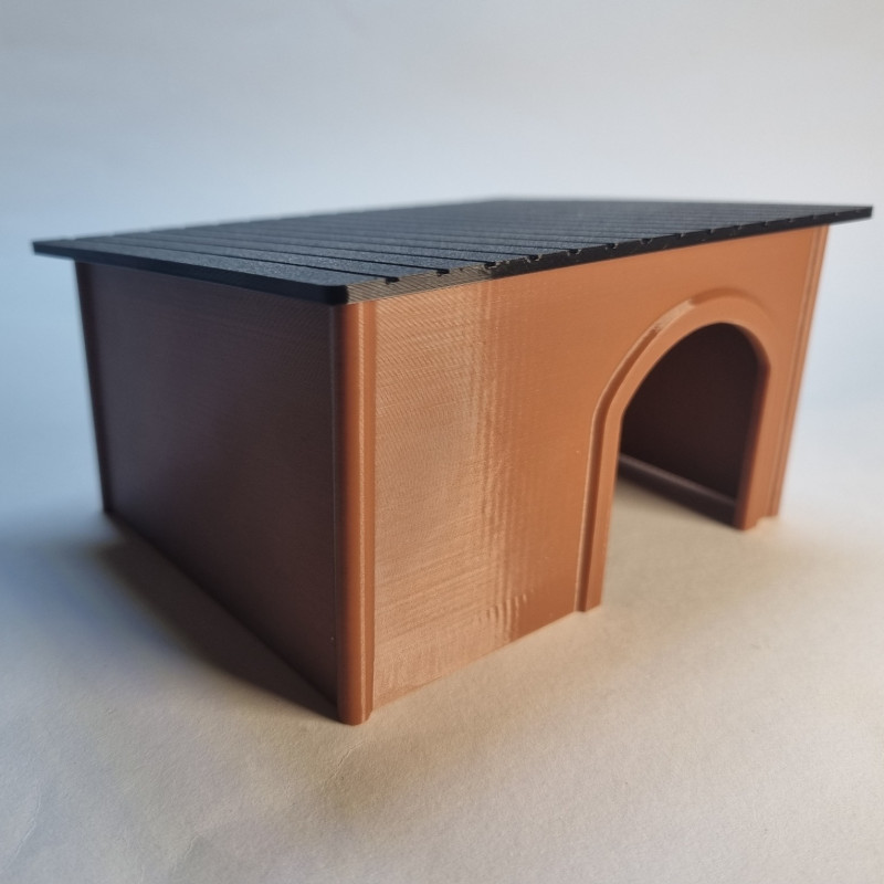 Ölçeklenebilir Kemirgen Evi - 3D Baskı Evcil Hayvan Barınağı