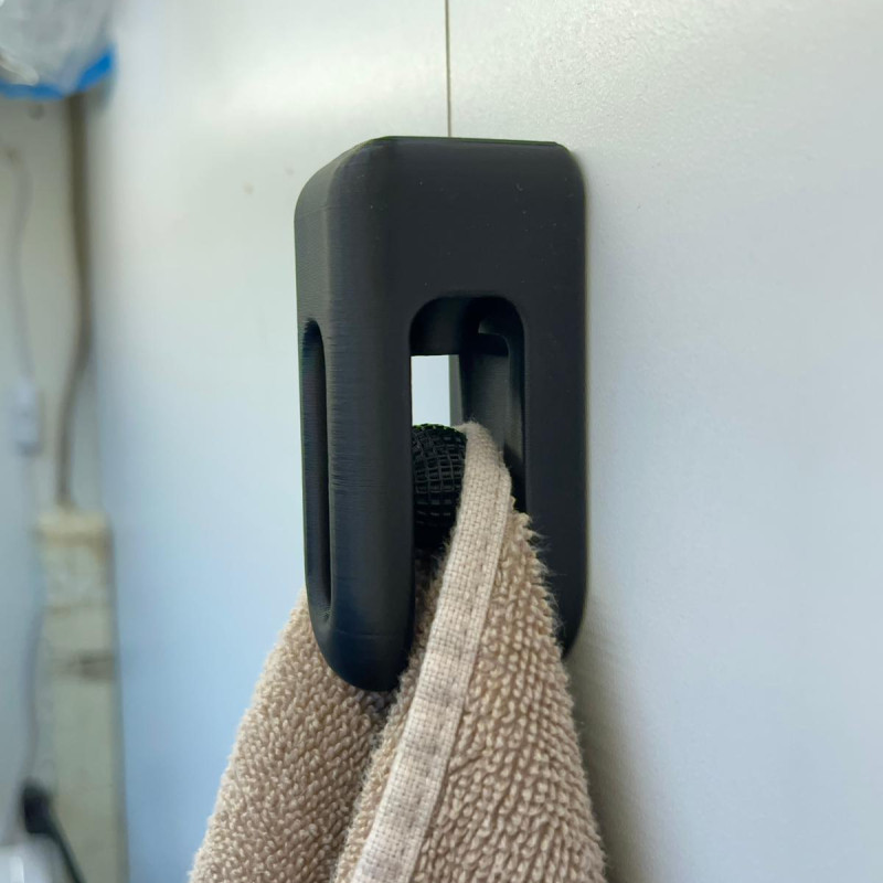 Kendinden Kilitlenen Askı - Minimalist Duvar Askısı 3D Baskı