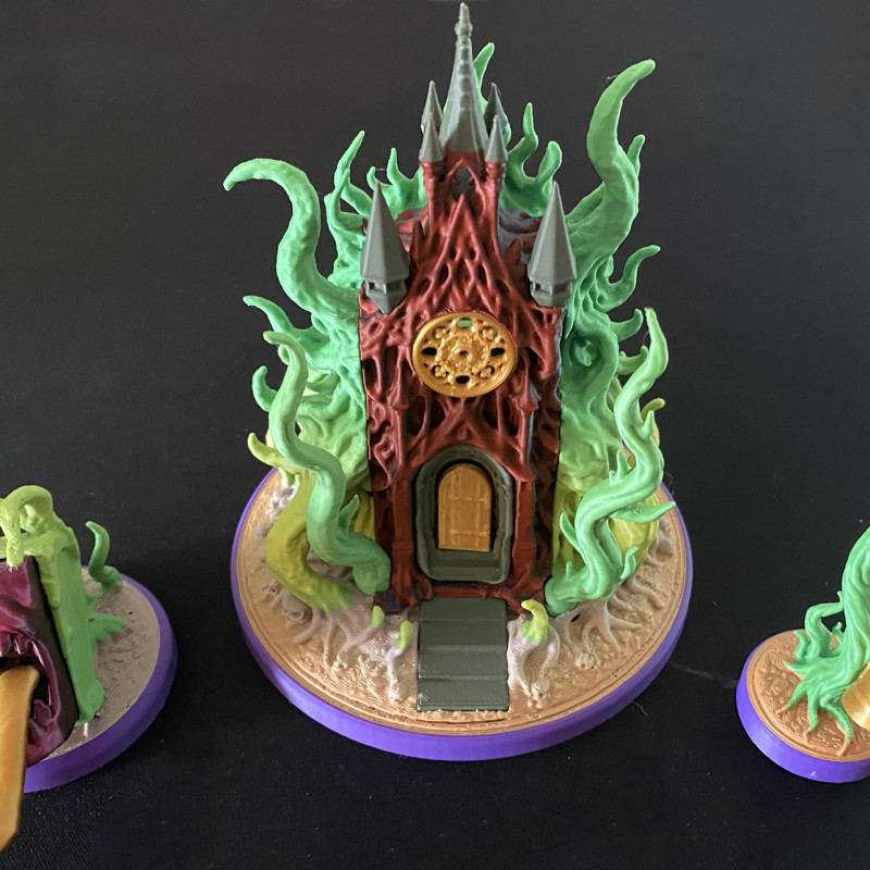 Ravenwood Katedrali: Yaşayan Mimari 3D Baskı Maketi