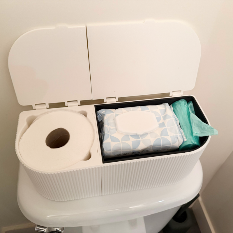 Modüler Banyo Organizer | 3D Baskılı Tuvalet Kağıdı Dolabı