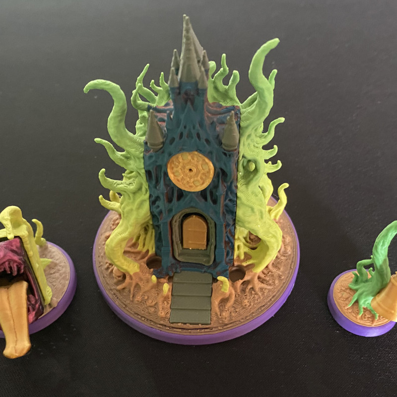 Ravenwood Katedrali: Yaşayan Mimari 3D Baskı Maketi