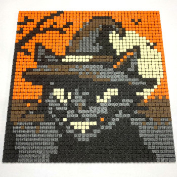 Mini Pikselli Kedi Tablo - 3D Baskı DIY Dekor Mini Pikselli Kedi Tablo - 3D Baskı DIY Dekor