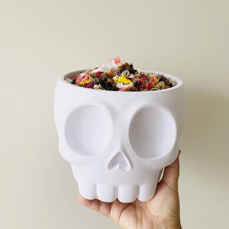 Sevimli Kedi Hayalet Küpe Çıngırağı - 3D Baskı Moda Aksesuarı