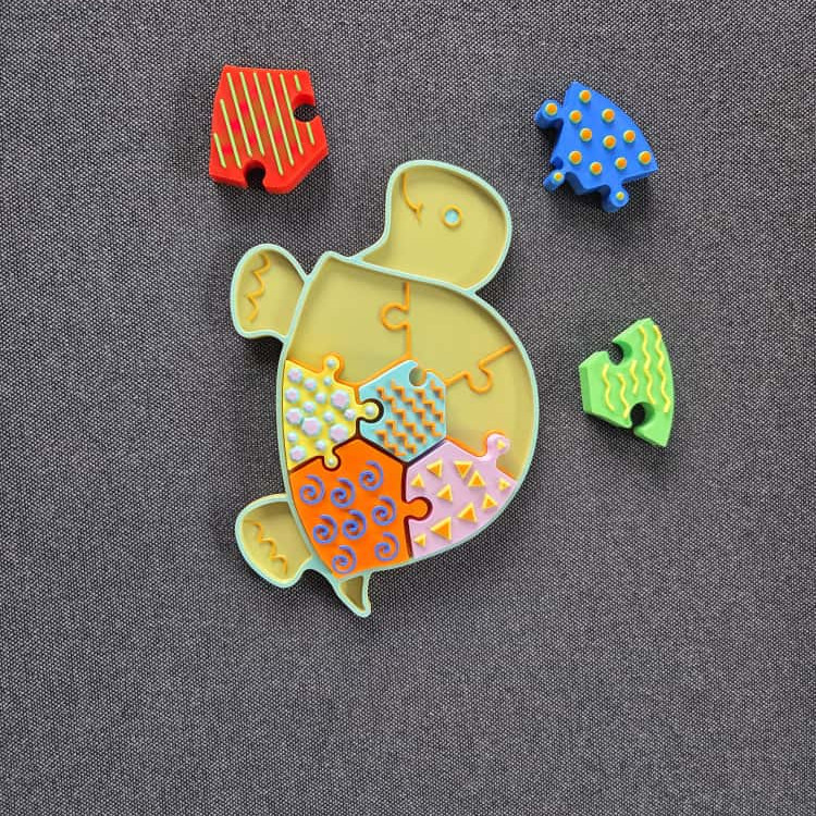 Shelly Kaplumbağa Puzzle - Eğitici 3D Baskı Oyuncağı