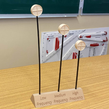 Rezonans Gösterici - 3D Baskı Fizik Eğitim Seti