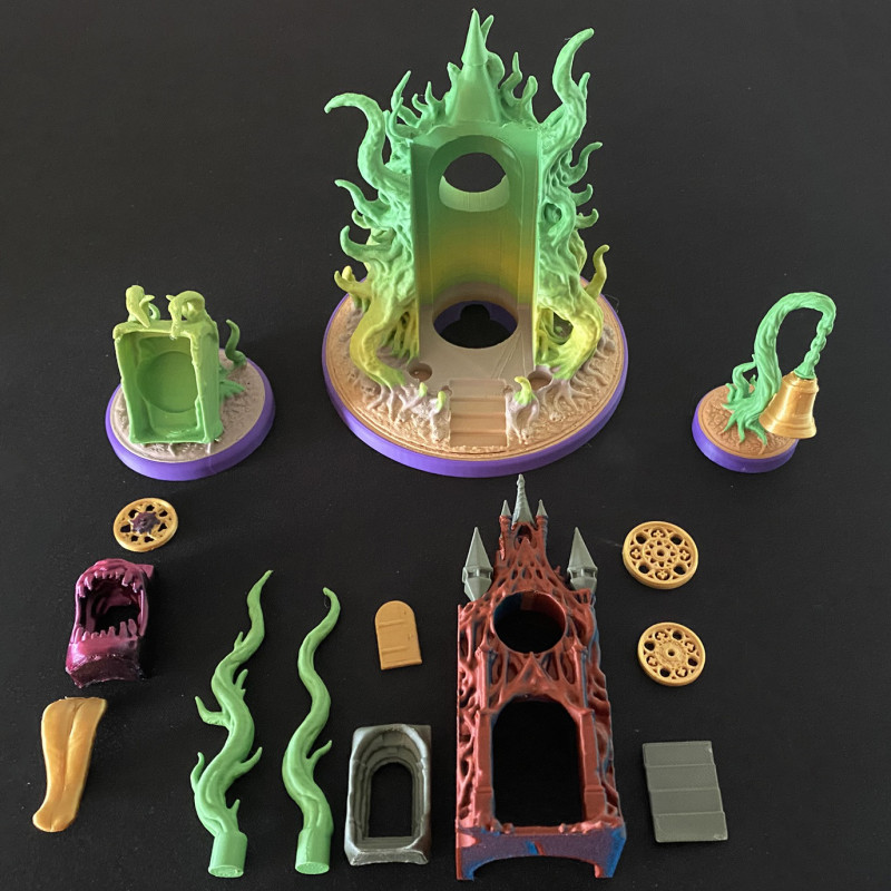 Ravenwood Katedrali: Yaşayan Mimari 3D Baskı Maketi