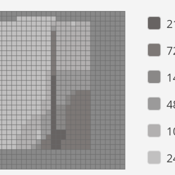 Modern Pencere Pixel Sanatı - 3D Baskı Dekorasyon