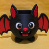 Yarasa Şekilli Halloween Şeker Kovası - 3D Baskı Dekor