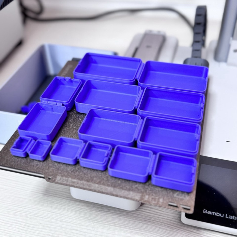 Matryoshka Baskılı 3D İç İçe Kutular - Ofis ve Ev Organizasyonu