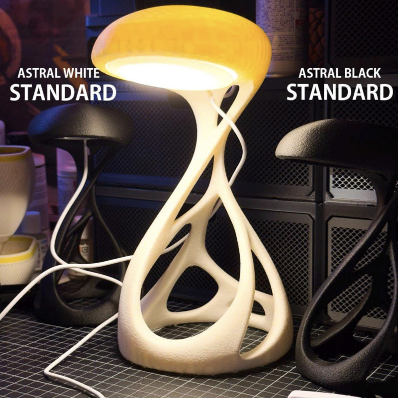 Uzaylı Tasarım LED Lamba - Küçük ve Büyük Boy Fuzzy Skin Kaplama