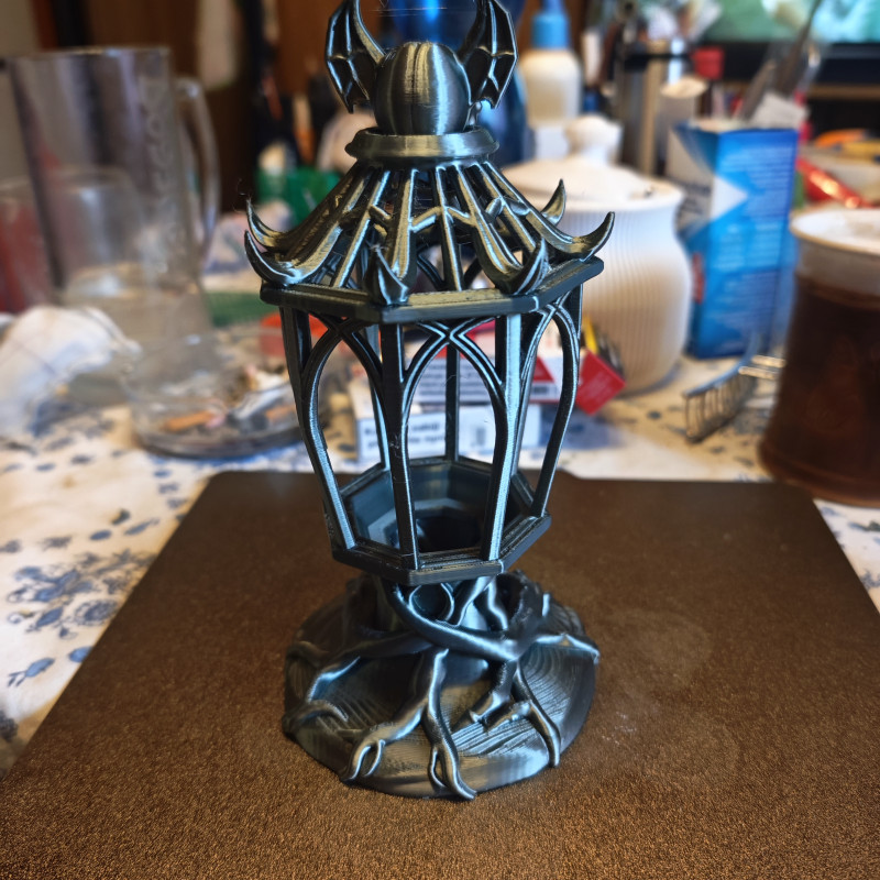 Cadılar Bayramı LED Lamba - 3D Baskı Dekorasyon