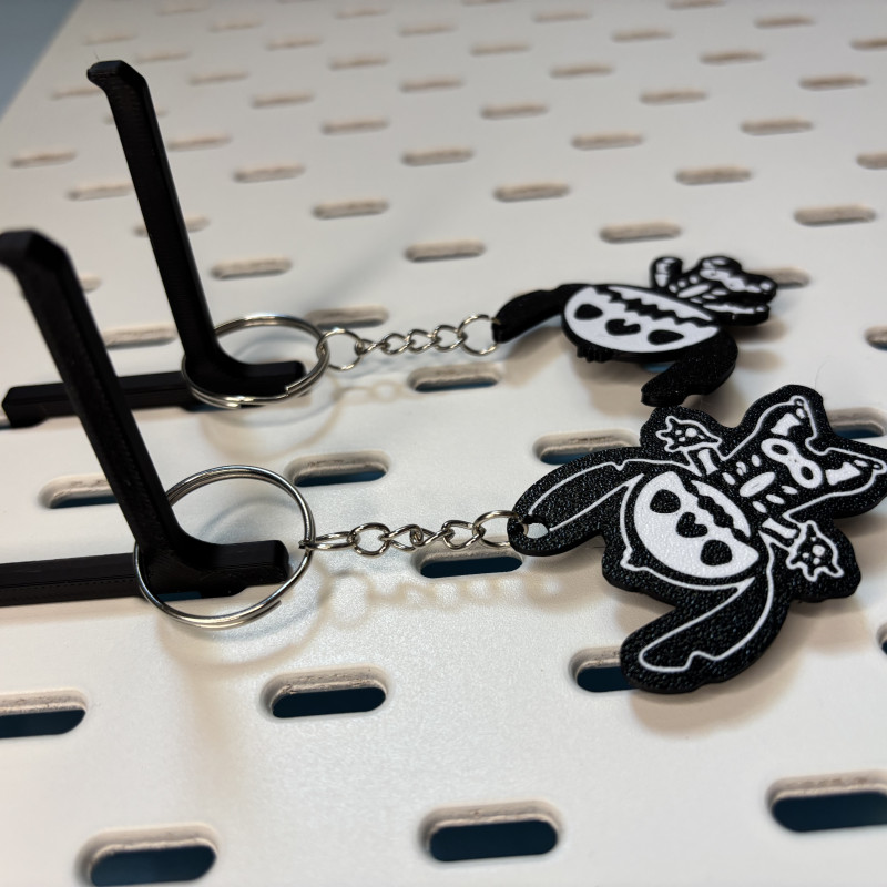 Stitch İskelet Anahtarlık Seti - Cadılar Bayramı Özel