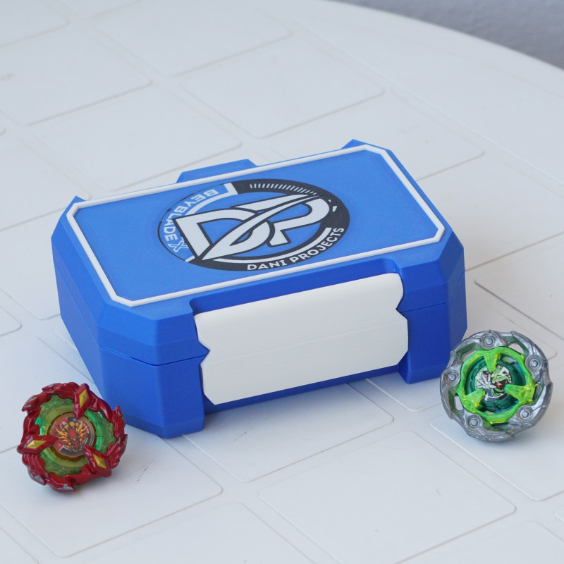 Beyblade X Modüler Taşıma Kutusu - 3D Baskı Oyuncak Saklama