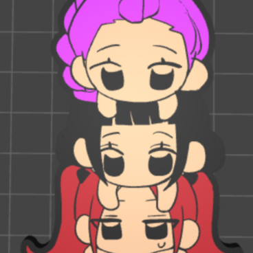 Kawaii Kpop Demon Hunter Anahtarlık - Rumi Zoey Mira 3D Baskı