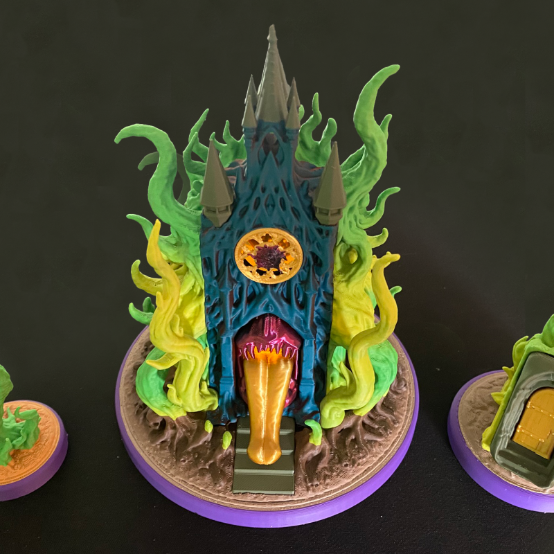 Ravenwood Katedrali: Yaşayan Mimari 3D Baskı Maketi