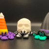 Eklemli Cadılar Bayramı Yengeç 3D Baskı Modeli