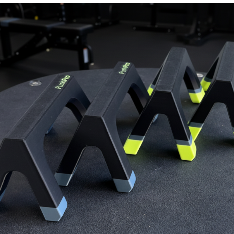PushPro 3D Baskı Push Up Bar - Evde Spor Ekipmanı