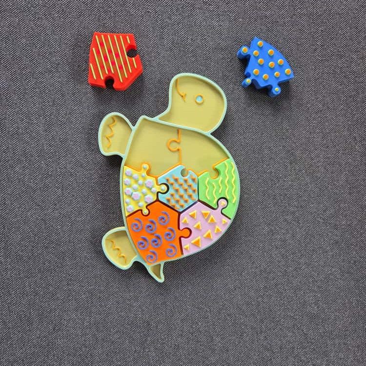 Shelly Kaplumbağa Puzzle - Eğitici 3D Baskı Oyuncağı