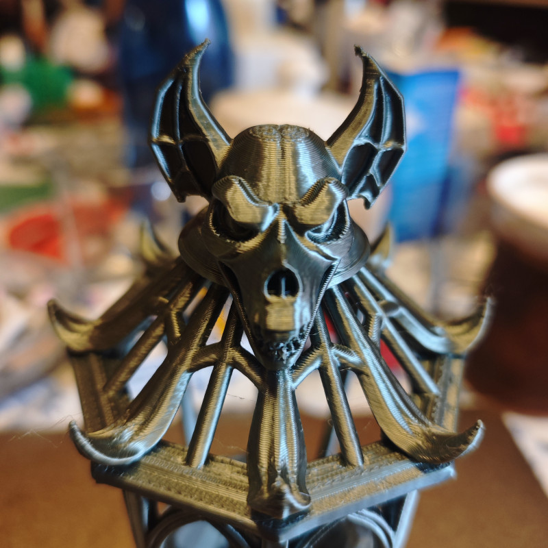 Cadılar Bayramı LED Lamba - 3D Baskı Dekorasyon