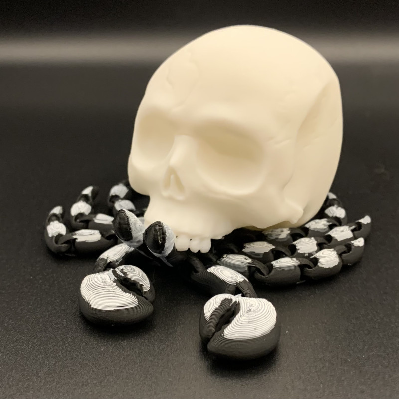 Eklemli Cadılar Bayramı Yengeç 3D Baskı Modeli