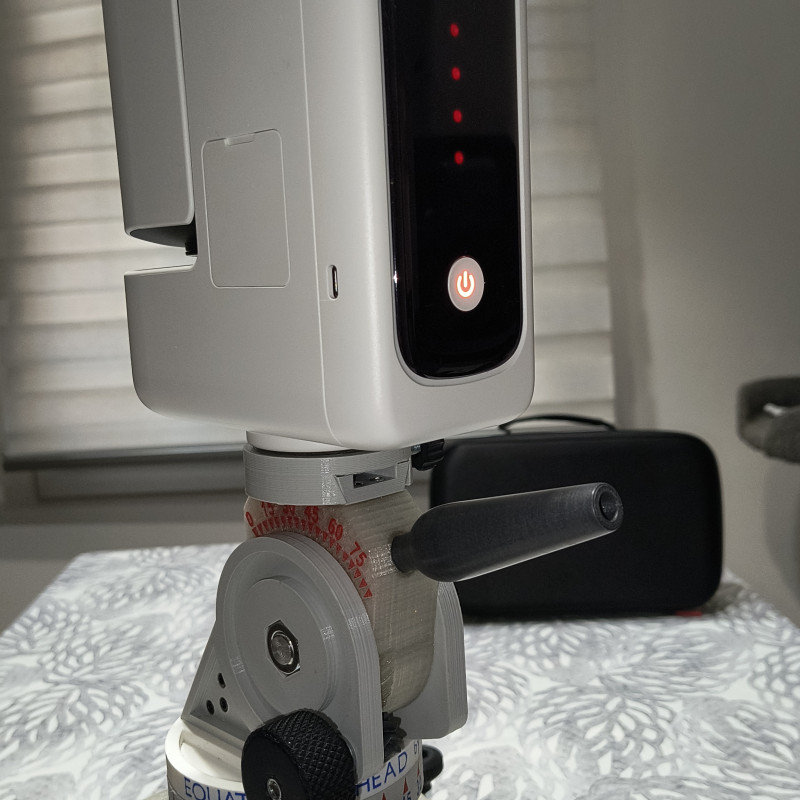 Seestar S30-S50 Eksenel Başlık - 3D Baskılı Astronomi Desteği