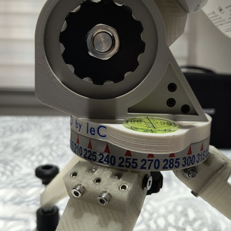 Seestar S30-S50 Eksenel Başlık - 3D Baskılı Astronomi Desteği