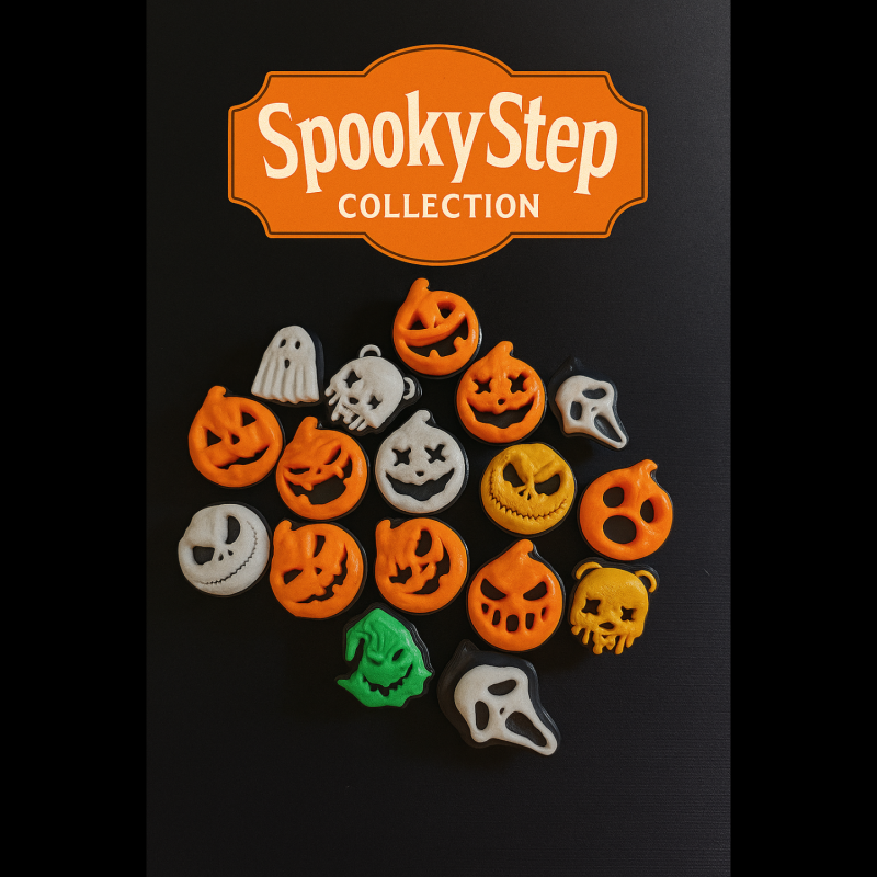 Sevimli Cadılar Bayramı Balkabağı Aksesuarı - 3D Baskılı Charm