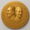 Perón ve Evita Anı Madalyası - 3D Baskı Koleksiyon Parçası