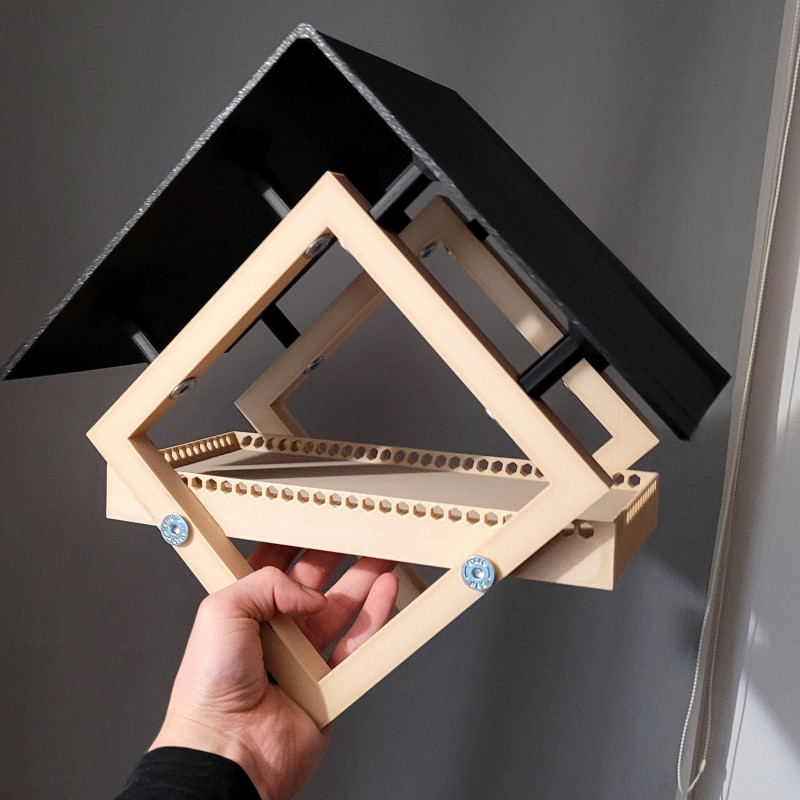 Loft Tarzı Kuş Yemliği - 3D Baskı Evcil Hayvan Aksesuarı Loft Tarzı Kuş Yemliği - 3D Baskı Evcil Hayvan Aksesuarı