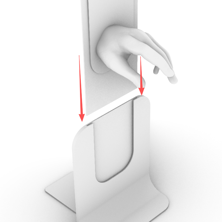 Michelangelo Adem ve Tanrı Kitap Ayracı - 3D Baskı Dekor