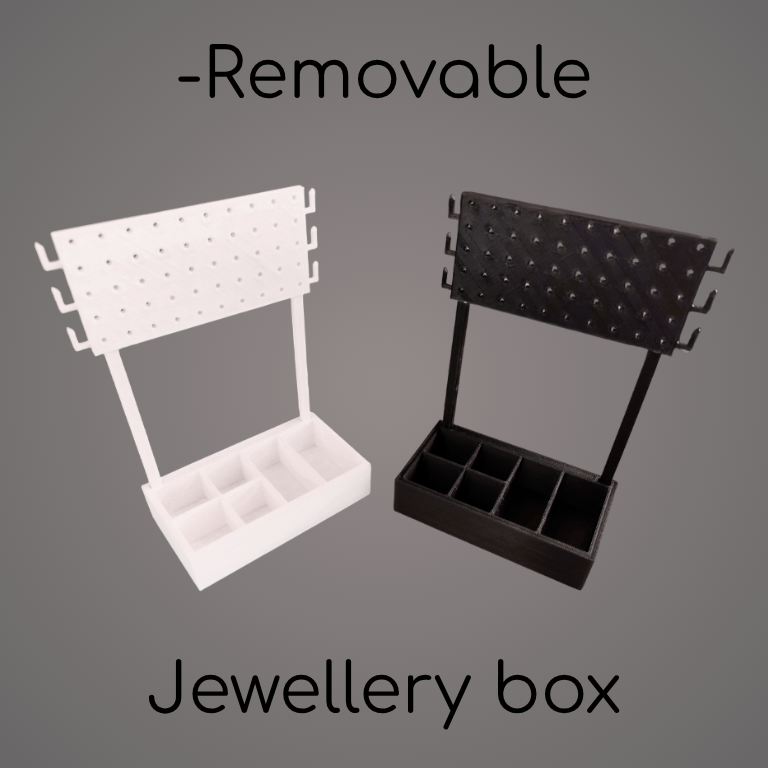 Minimalist Takı Kutusu - 3D Baskı Organizasyon Kutusu