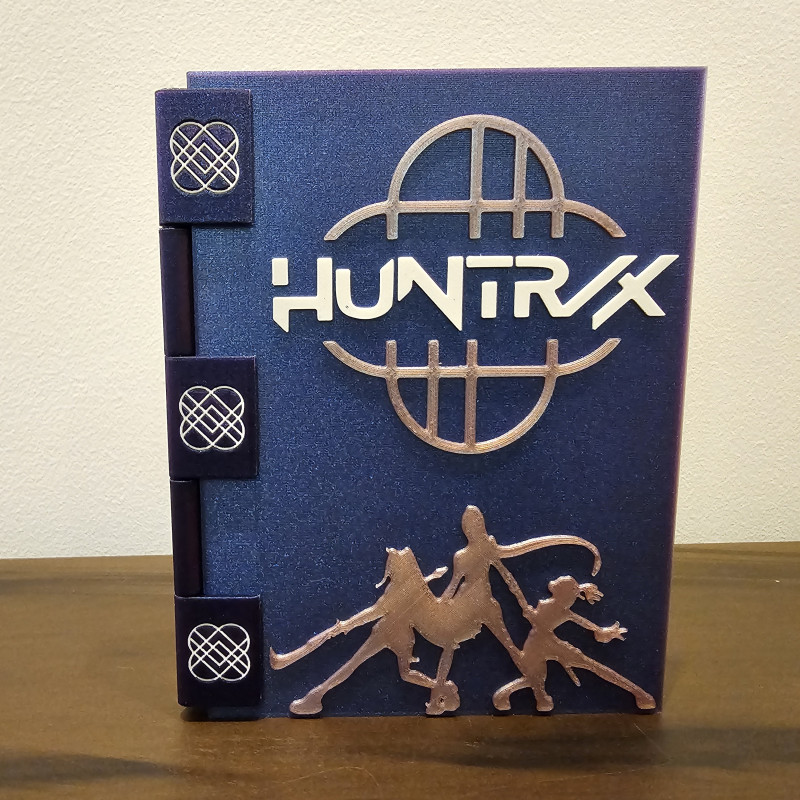 KPOP Demon Hunters Mini Defter - 3D Baskılı Çocuk Not Defteri