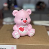 Pembe Çift Kalpli Somurtkan Ayı 3D Baskı Modeli