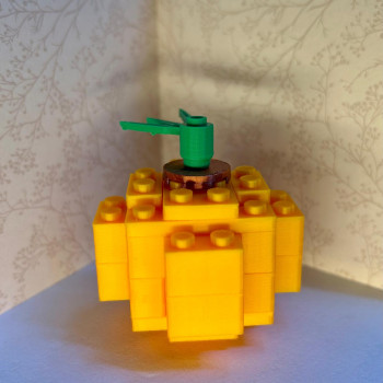 Mini Cadılar Bayramı Balkabağı 3D Baskı DIY Yapboz Seti