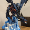 Halloween Frost Wyrm 3D Baskılı Ejderha Diorama - Korku Koleksiyonu