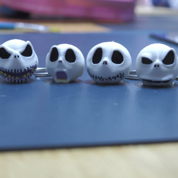 Nightmare Before Christmas Jack Skellington Anahtarlık - 3D Baskı Koleksiyon