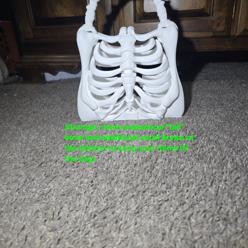 Ön Montajlı Kemik Çanta 2.0 - Dayanıklı 3D Baskı Aksesuar