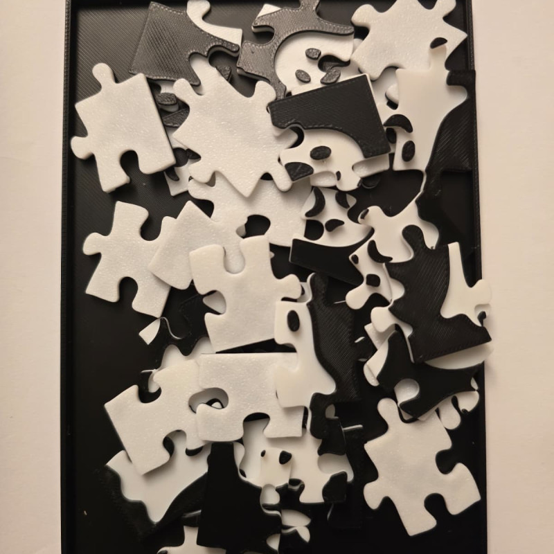 Cadılar Bayramı Hayalet Yapboz - 30 Parça 3D Baskı Puzzle