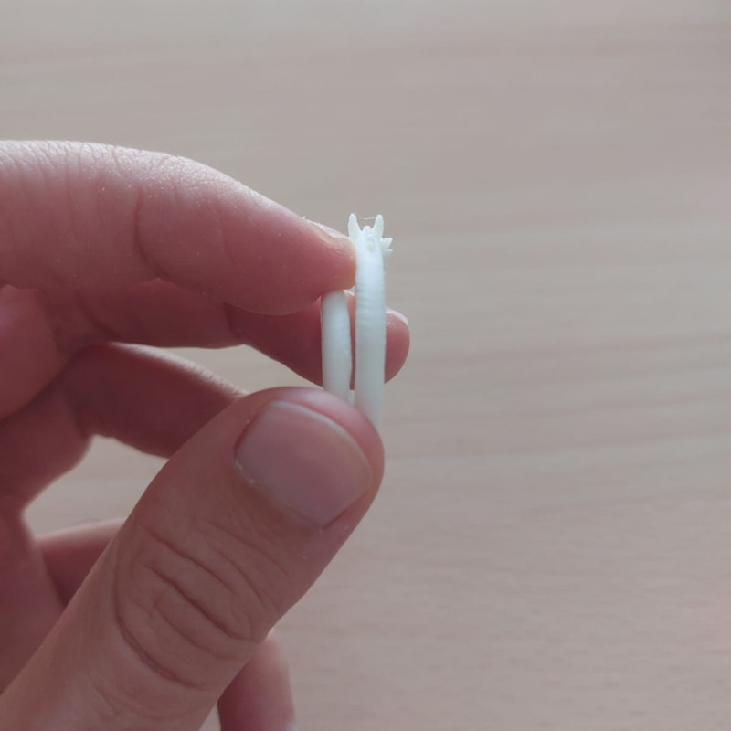 Ejderha Yüzük - 3D Baskı Detaylı Aksesuar