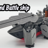 Motorlu Kara Savaş Gemisi 3D Baskı Maket - Hareketli Oyuncak