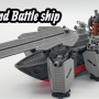 Motorlu Kara Savaş Gemisi 3D Baskı Maket - Hareketli Oyuncak