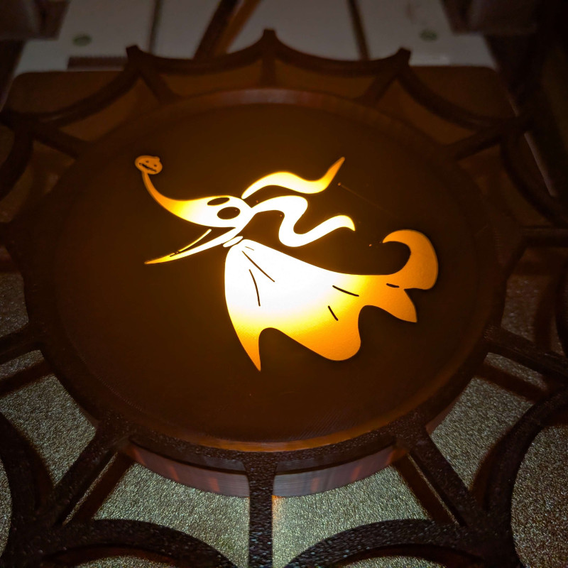 Cadılar Bayramı Işık Tabelası Renk Plakaları - 3D Baskı Dekor