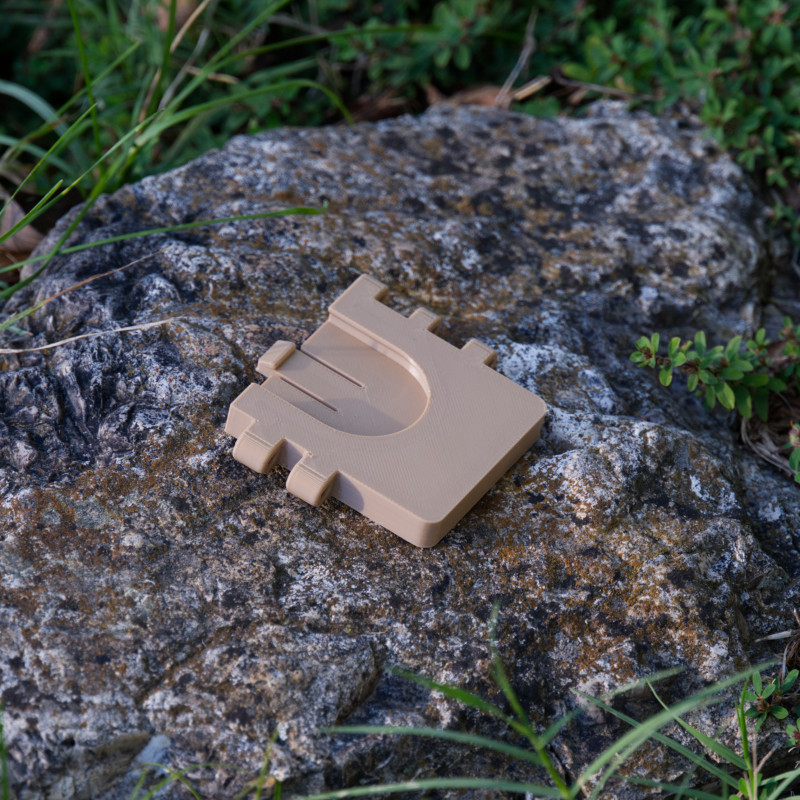 Parametrik Çift Sıra Tabanca Şarjör Taşıyıcı - 3D Baskı Modüler Atış Kemeri Aksesuarı