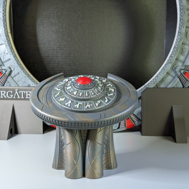 Stargate DHD 3D Baskı Maketi - Evren Geçidi Kontrol Paneli