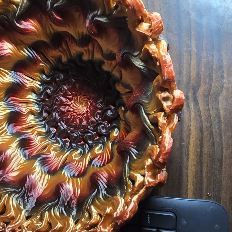 Kafatası Ormanı Şeker Kasesi - Korku Temalı 3D Baskı Dekor