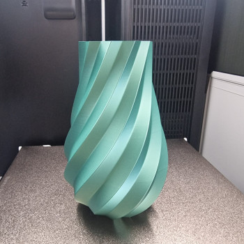 Işıltılı 3D Baskı Vazo - Dekoratif Çiçeklik - Özel Tasarım