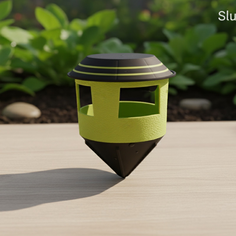 Salyangoz Tuzak - Bira Bazlı Yeniden Kullanılabilir 3D Baskı Bahçe Tuzak