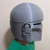 Mandalorian Kaskı - Düşük Filament, Kolay Montaj - 3D Baskı
